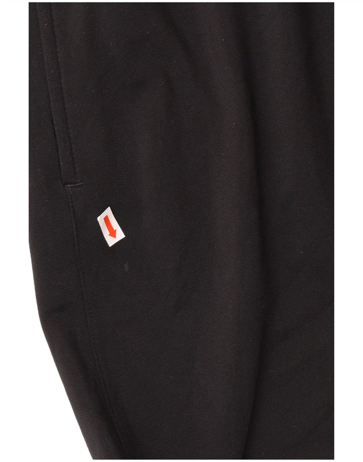 NIKE Mens Tracksuit Trousers Large  Black Polyester