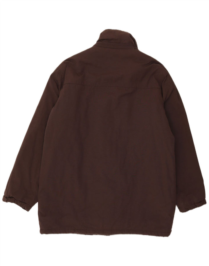 Slam Mens Utility Jacket UK 42 XL Brown Nylon