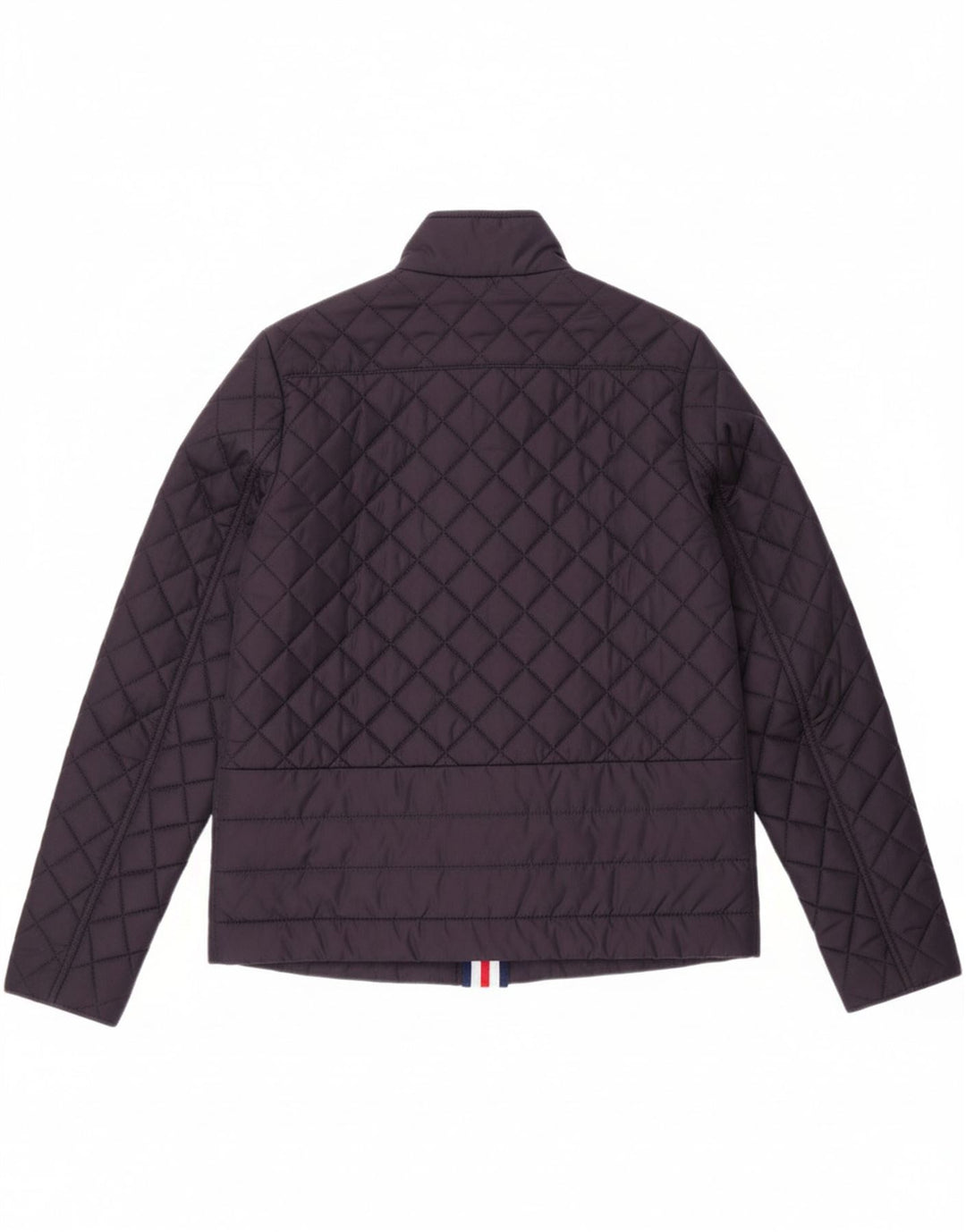 TOMMY HILFIGER Womens Quilted Jacket UK 14 Medium Navy Blue Polyester Vintage Tommy Hilfiger and Second-Hand Tommy Hilfiger from Messina Hembry 