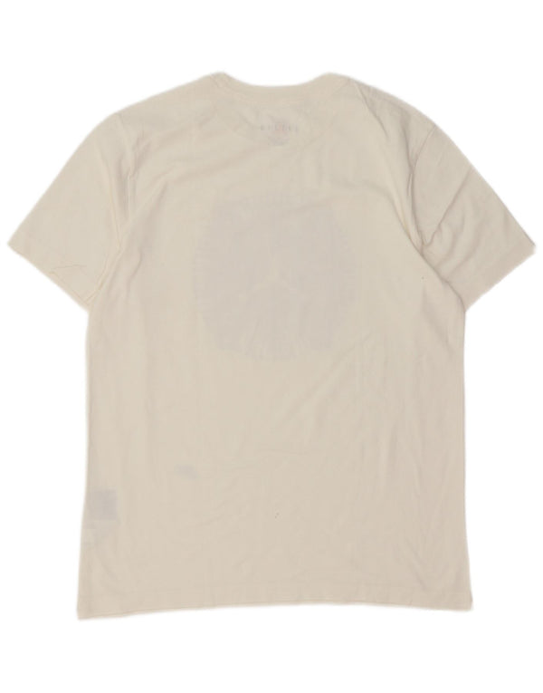 T-shirt grafica da uomo Jordan Top in cotone bianco medio