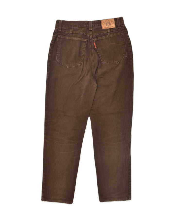 LAURA BIAGIOTTI Womens Slim Jeans W30 L27 Brown Cotton | Vintage Laura Biagiotti | Thrift | Second-Hand Laura Biagiotti | Used Clothing | Messina Hembry 