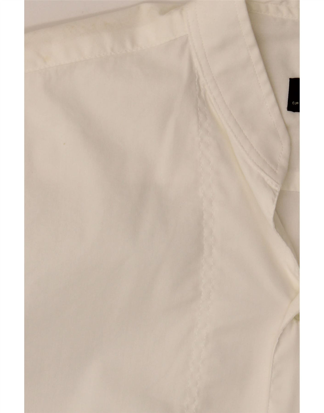 ZARA Herren Super Slim Fit Hemd mittelweiße Baumwolle