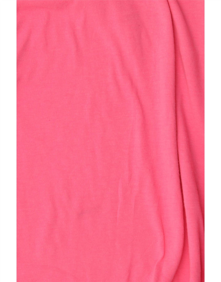 CHAMPION Mens Graphic T-Shirt Top Medium Pink Cotton