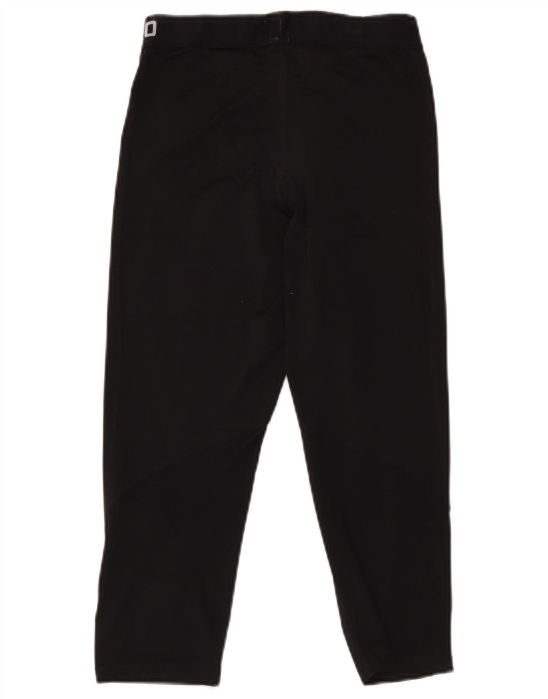 Nike Womens Graphic Capri Tracksuit Trousers UK 12 Medium Black Polyester