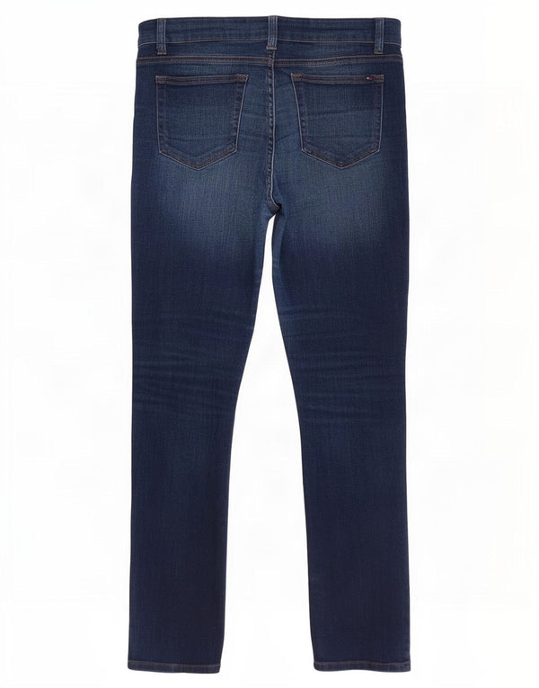 Tommy Hilfiger Damen Skinny Jeans US 10 W32 L30 Blaue Baumwolle