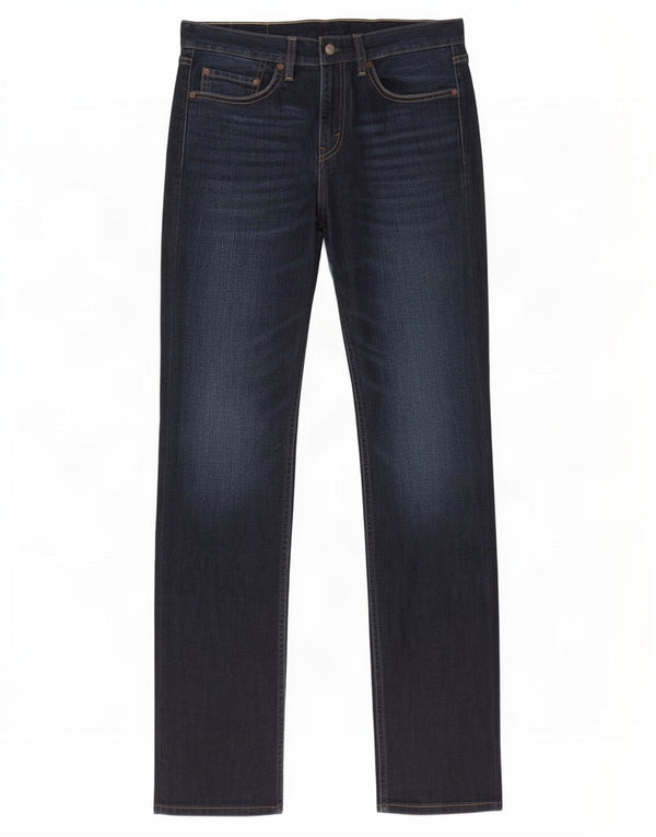 Levi's Masculino 511 Slim Jeans W32 L34 Azul Marinho Algodão