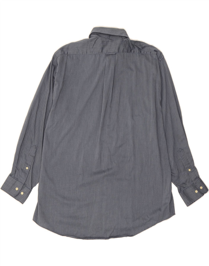 DOCKERS Mens Shirt XL Blue Pinstripe Cotton Vintage Dockers and Second-Hand Dockers from Messina Hembry 