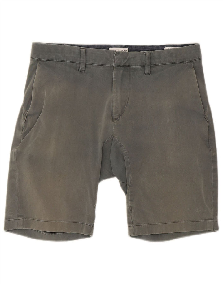 TIMBERLAND Mens Chino Shorts W30 Medium  Blue Cotton