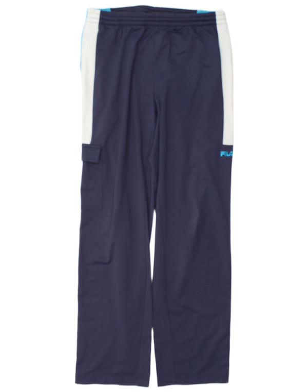Fila Træningsdragt bukser til mænd IT 50 Medium Marineblå Colourblock Polyester