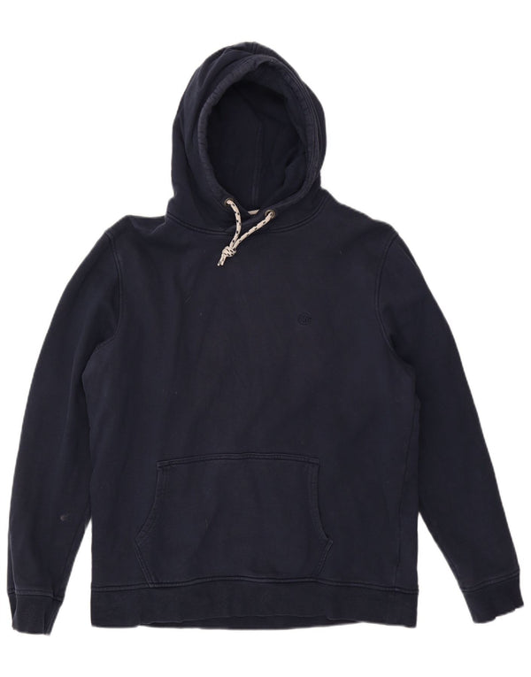 Fat Face Mens Hoodie Jumper Large Navy Blue Cotton
