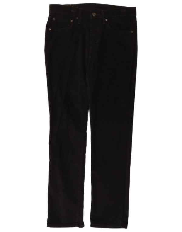 Levi's Pantalon 511 Slim Velours Côtelé W31 L30 Homme Noir Coton