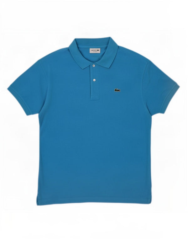 Tricou polo Lacoste Classic Fit Mărimea 7 2XL Bumbac albastru