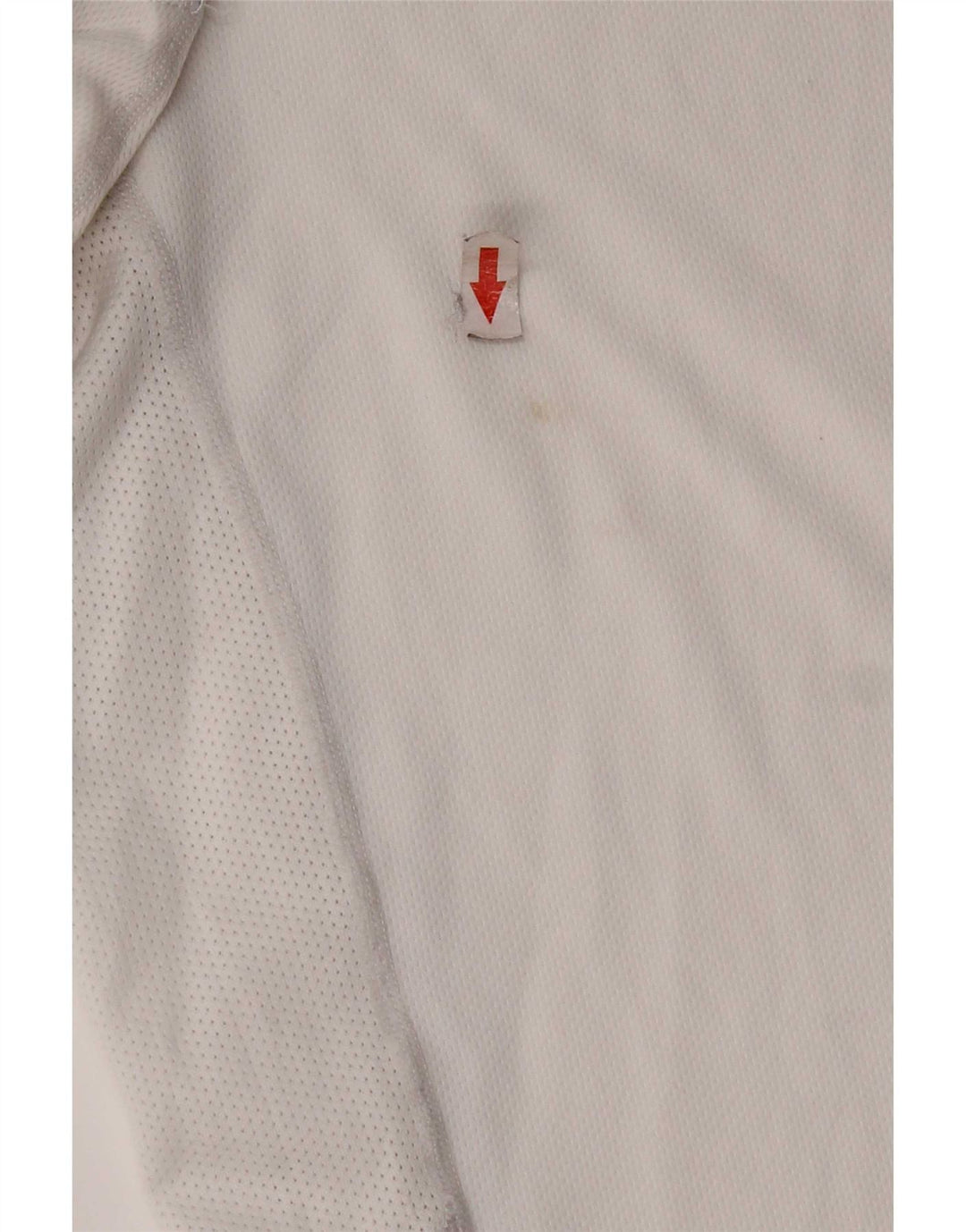 Nike Mens Dri Fit T-Shirt Top Medium White Colourblock Polyester