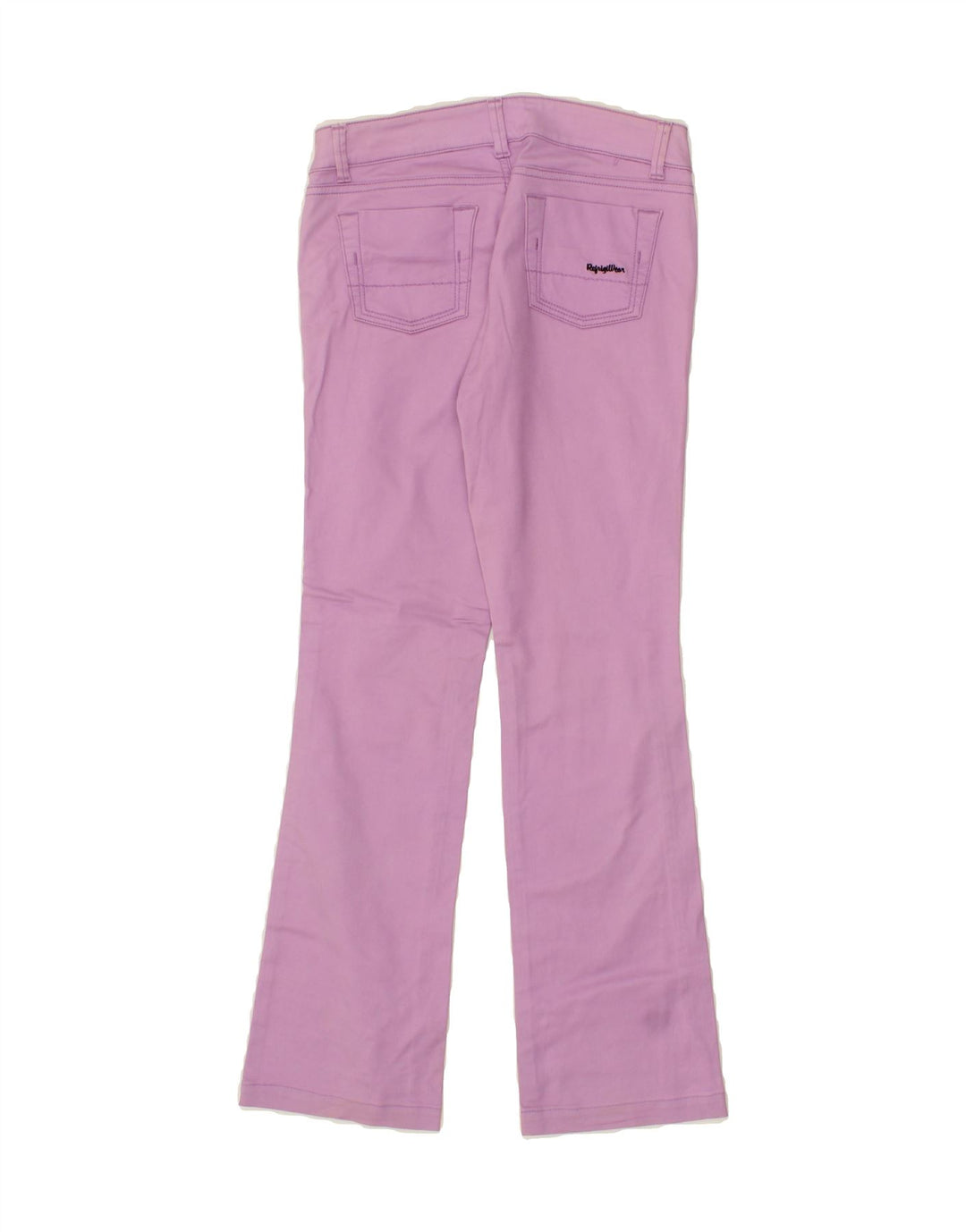 REFRIGIWEAR Womens Sixty Bootcut Jeans W27 L30 Pink Cotton Vintage Refrigiwear and Second-Hand Refrigiwear from Messina Hembry 