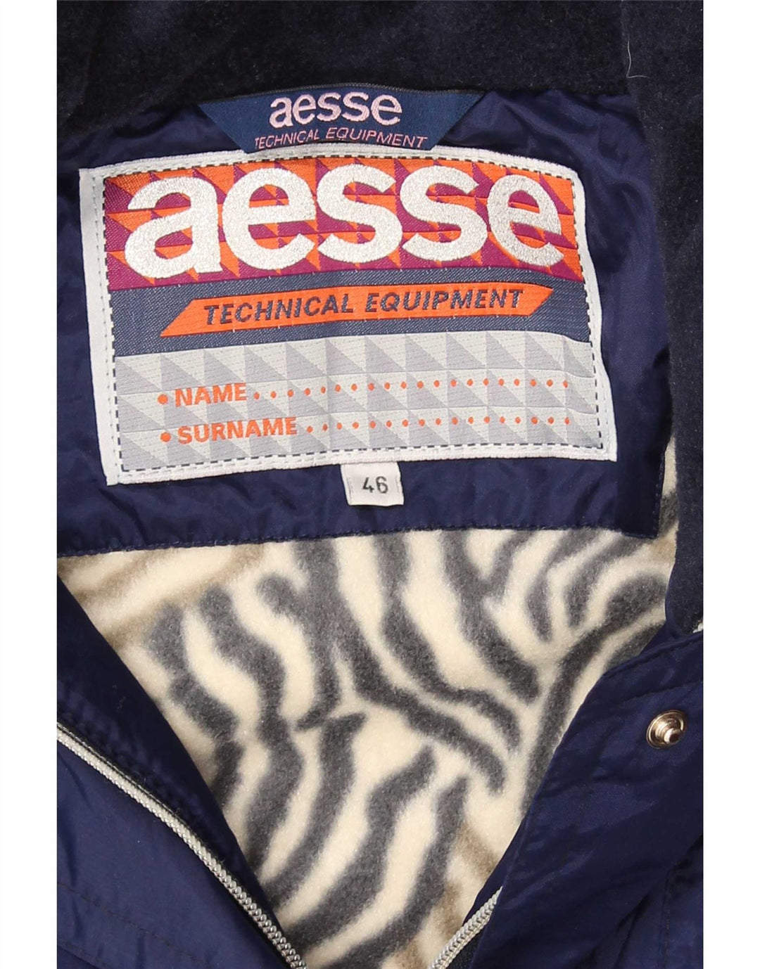 Aesse Survêtement complet pour femme EU 46 XL Bleu marine Colourblock