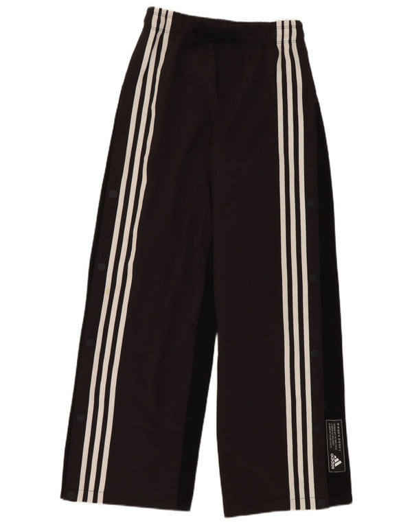 Γυναικεία αθλητική φόρμα Adidas παντελόνι UK 4/6 XS μαύρο πολυεστέρα