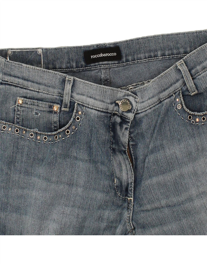 ROCCOBAROCCO Womens Bootcut Jeans W34 L33 Blue Vintage Roccobarocco and Second-Hand Roccobarocco from Messina Hembry 