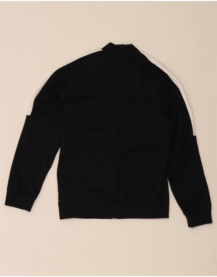 Nike Boys Dri Fit Tracksuit Top Jacket 10-11 Years Medium Black Colourblock