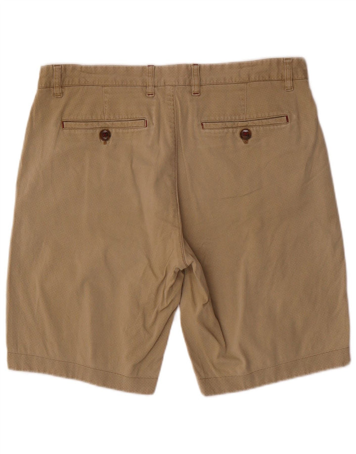 Ted Baker Mens Chino Shorts W32 Medium Beige Cotton