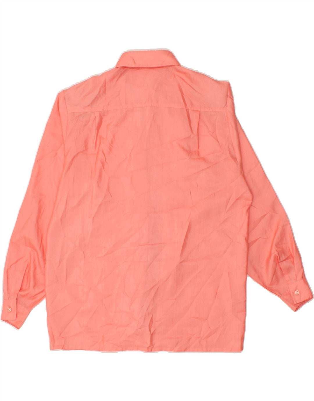 C&A Womens Shirt Blouse UK 14 Large Pink Polyester Vintage C&A and Second-Hand C&A from Messina Hembry 