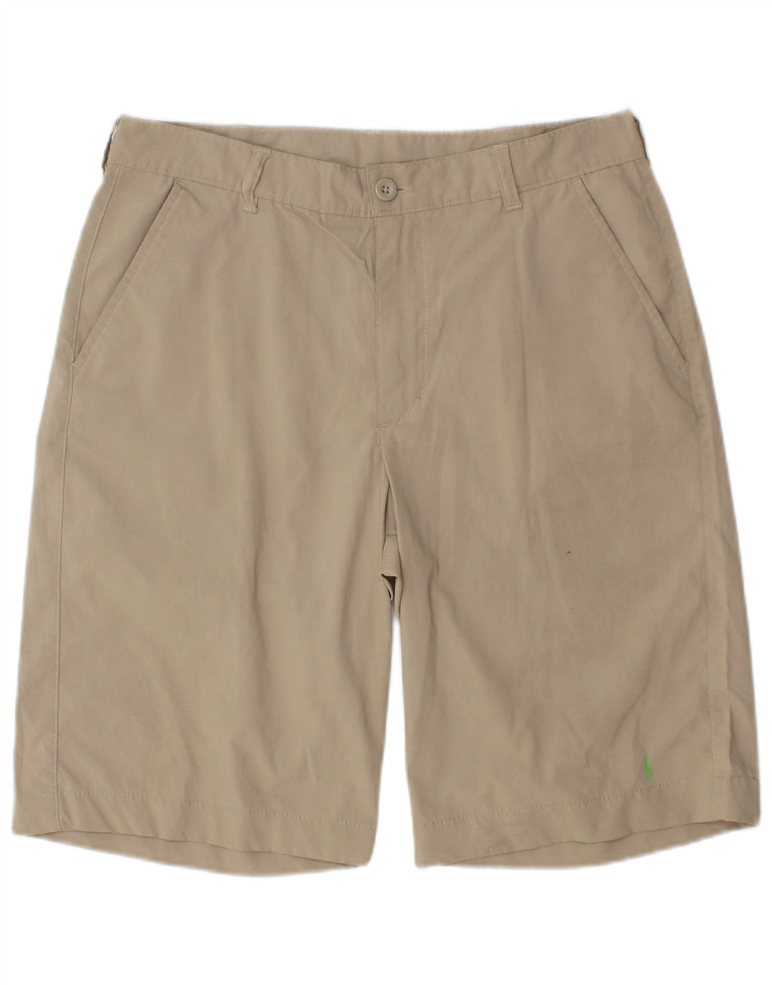 IZOD Herren Chinoshorts W32 Medium Beige Polyester