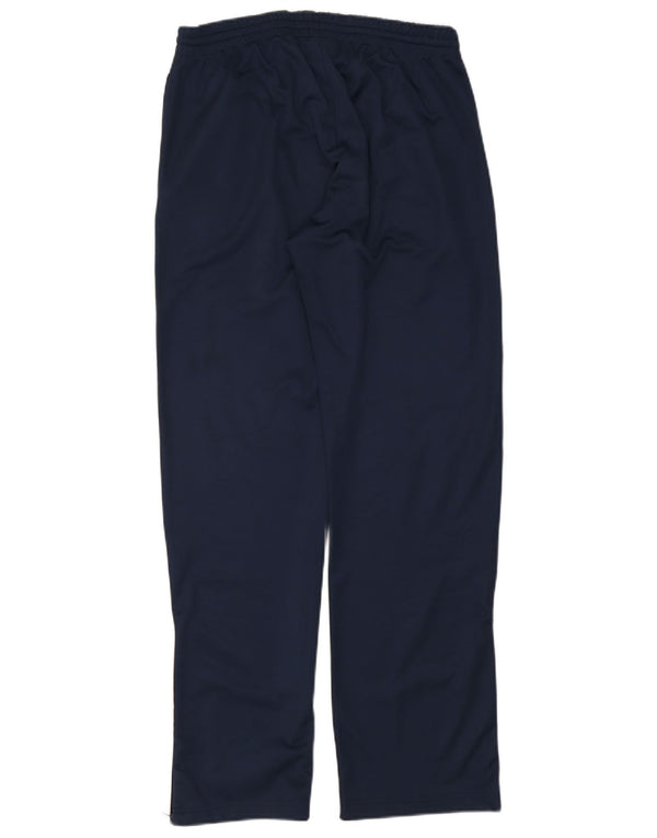 Pantaloni da tuta da uomo Asics grandi in poliestere blu navy