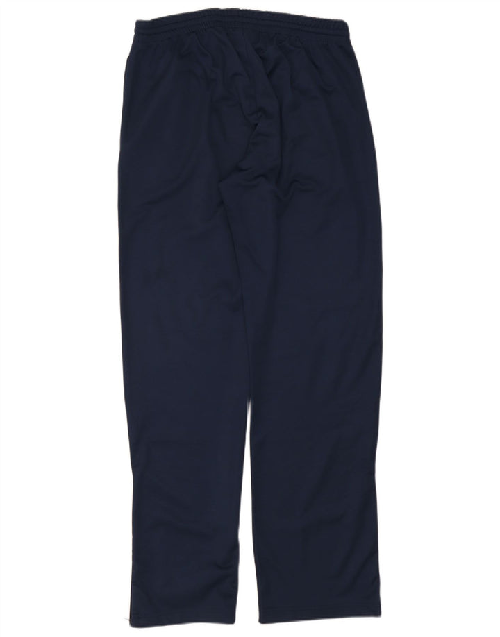 Pantaloni da tuta da uomo Asics grandi in poliestere blu navy