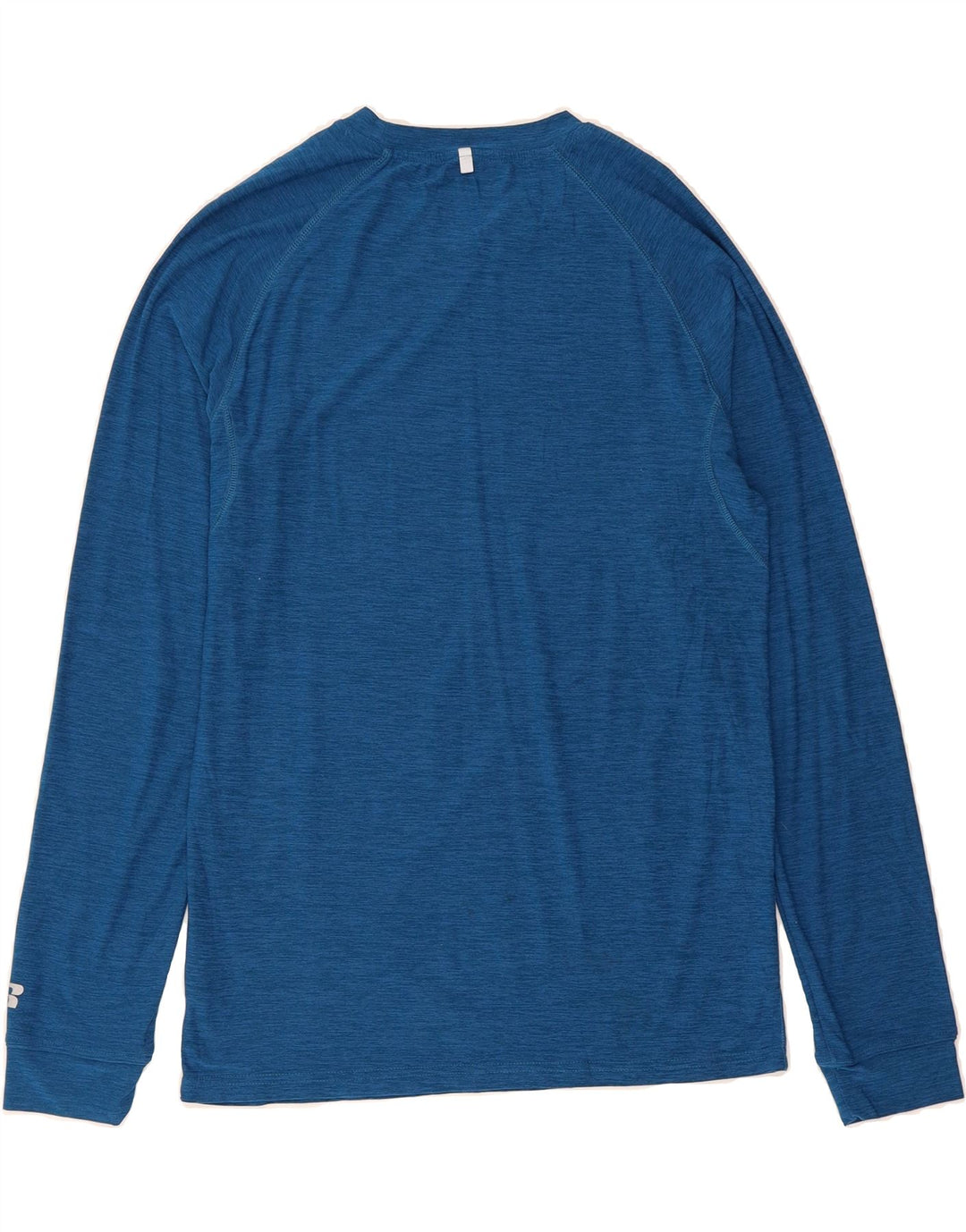 RUSSELL ATHLETIC Mens Training Top Long Sleeve UK 34/36 Small Blue Vintage Russell Athletic and Second-Hand Russell Athletic from Messina Hembry 