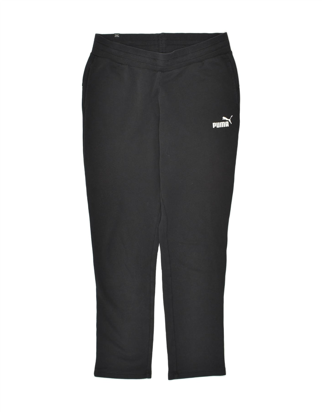 PUMA Womens Tracksuit Trousers UK 12 Medium Black Vintage Puma and Second-Hand Puma from Messina Hembry 