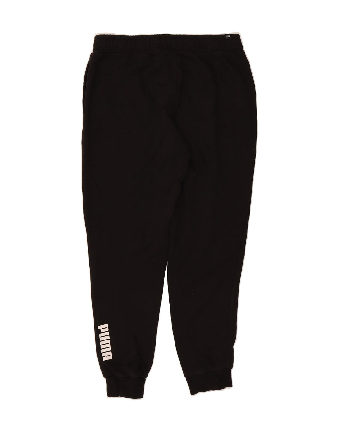 PUMA Mens Graphic Tracksuit Trousers Joggers Large Black Vintage Puma and Second-Hand Puma from Messina Hembry 