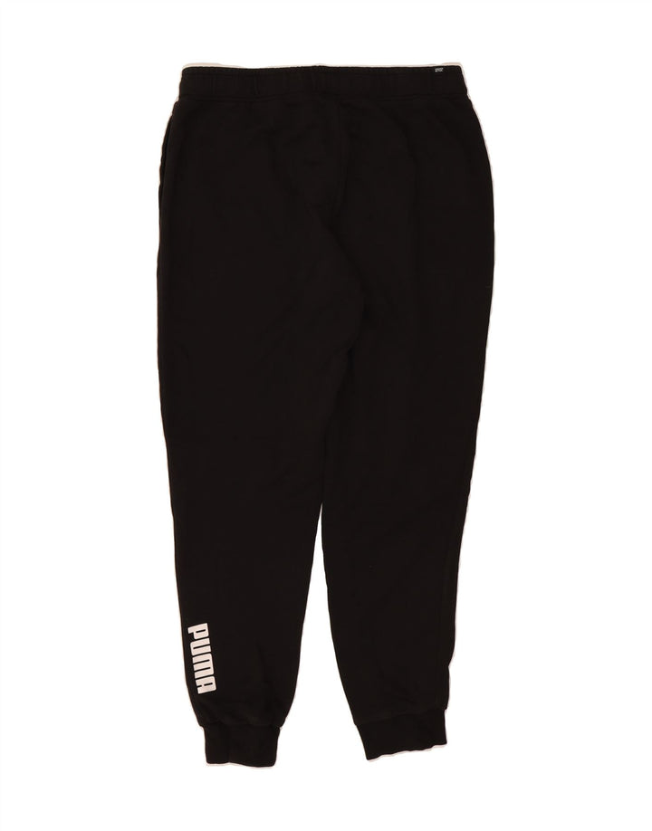 PUMA Mens Graphic Tracksuit Trousers Joggers Large Black Vintage Puma and Second-Hand Puma from Messina Hembry 