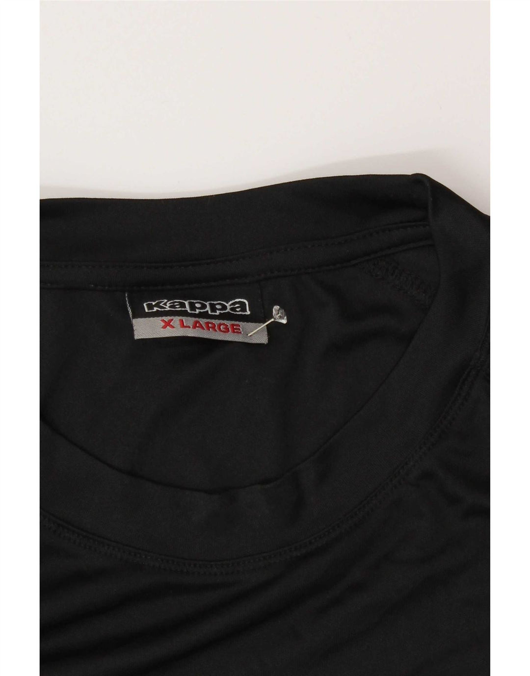 Kappa Mens Graphic T-Shirt Top XL Black