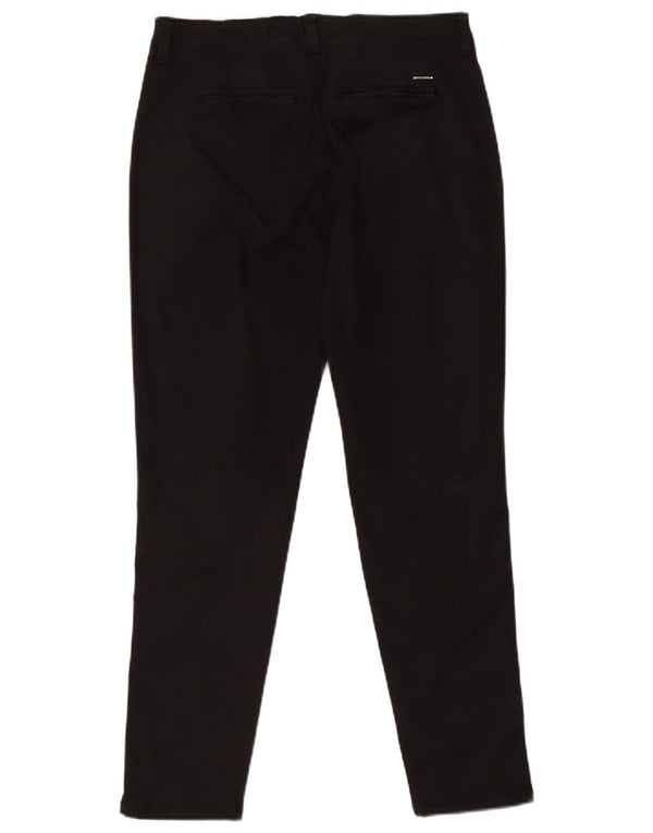 Pantaloni chino slim da donna Guess W31 L29 Lyocell nero