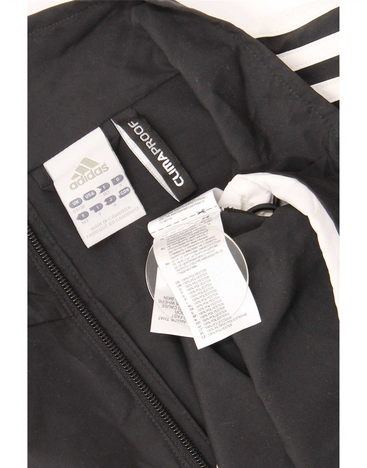 Adidas Clima Proof Jersey Chándal Top para Hombre UK 34/36 Small Negro