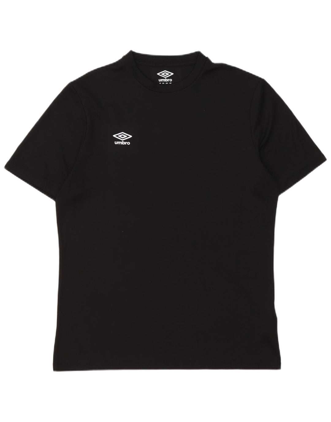 Umbro Herre T-Shirt Top Medium Sort Polyester