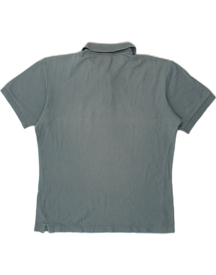 FILA Mens Polo Shirt IT 48 Medium Blue Cotton Vintage Fila and Second-Hand Fila from Messina Hembry 