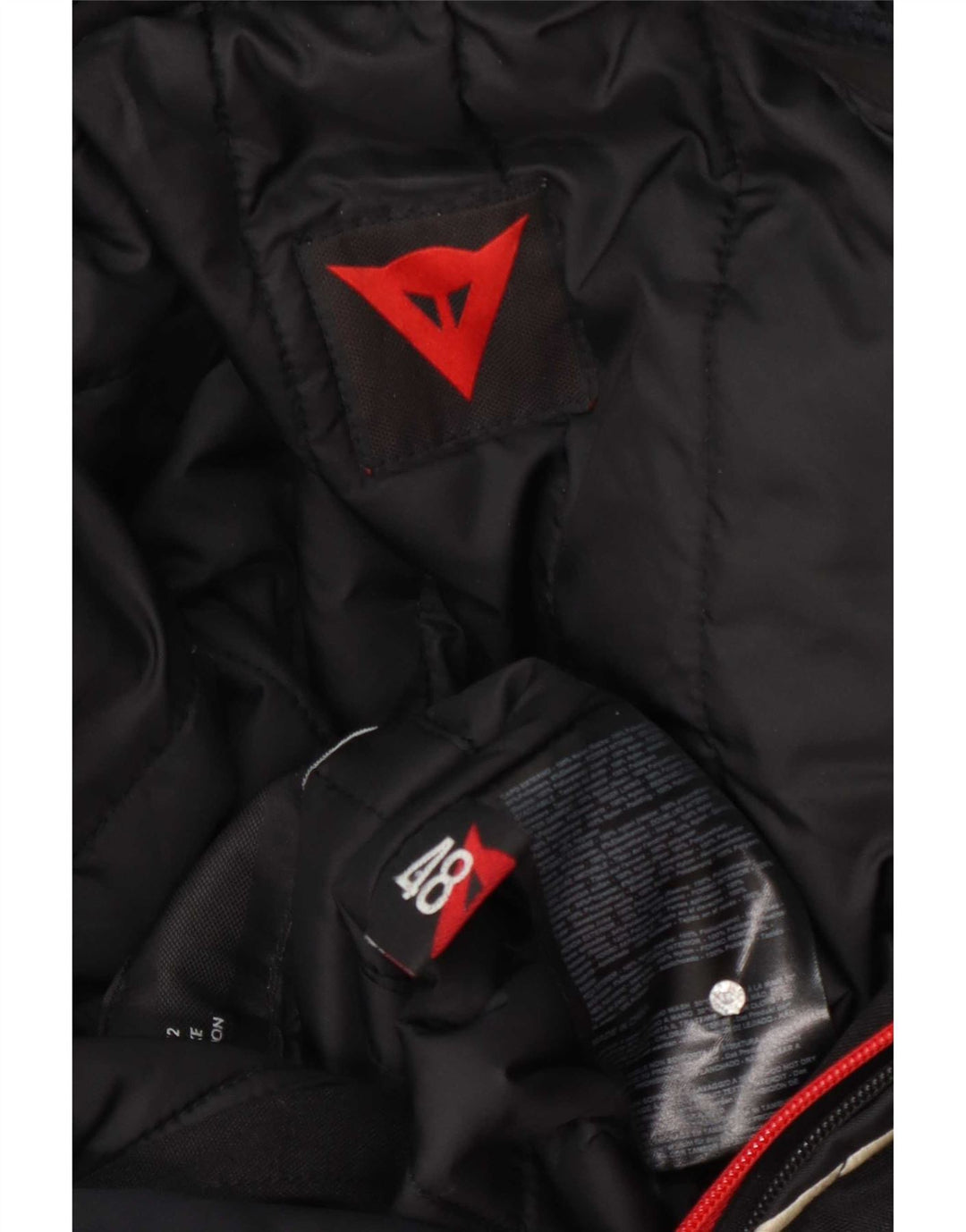 Dainese Herre Grafisk Biker Jacket EU 48 Medium Sort Colourblock Motorcykel