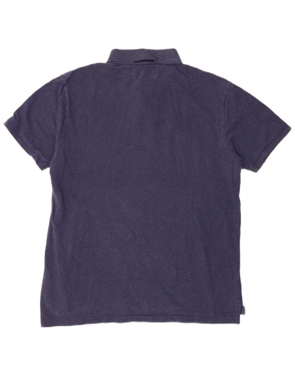 Polo Ralph Lauren Mens Slim Fit Polo Shirt XL Navy Blue Cotton