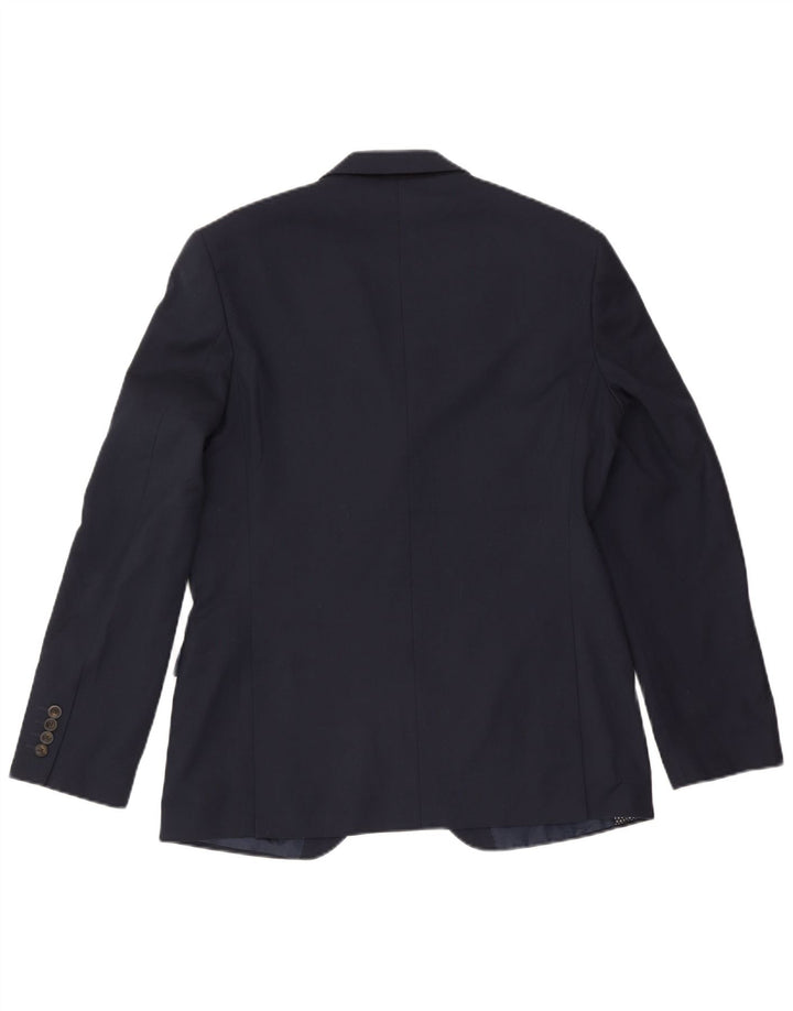 Giacca blazer a 2 bottoni da uomo Marks & Spencer UK 40 medio blu navy