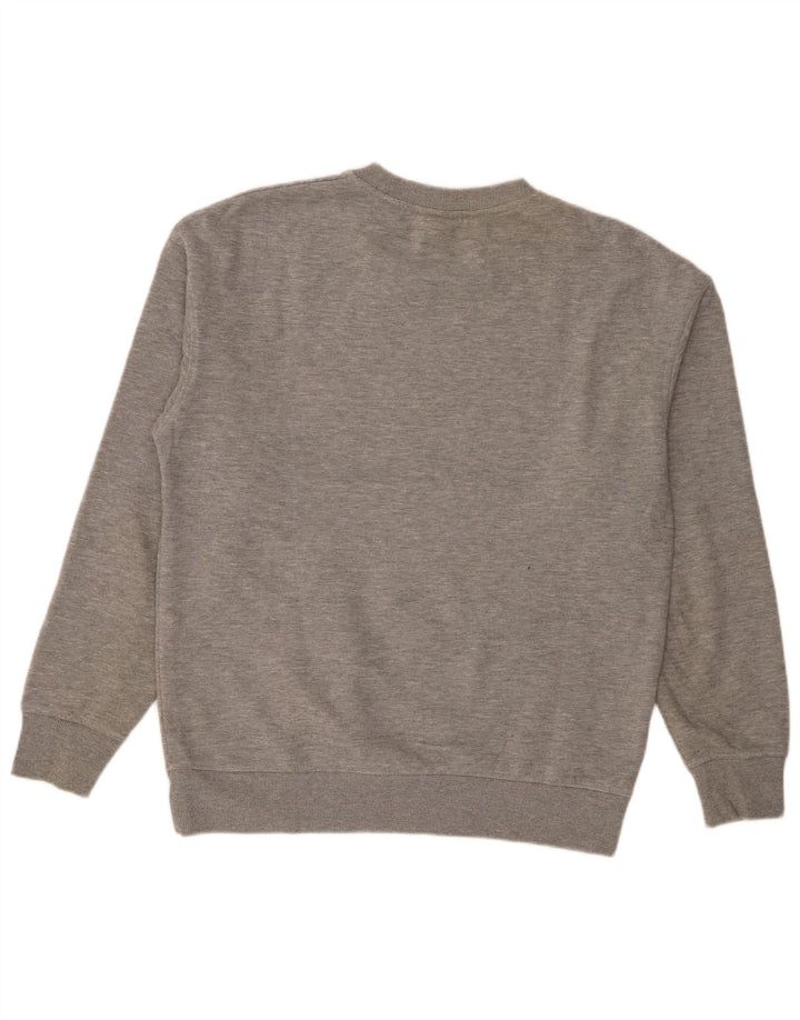 Jack & Jones Mens Sweatshirt Jumper Large Grey Polyester