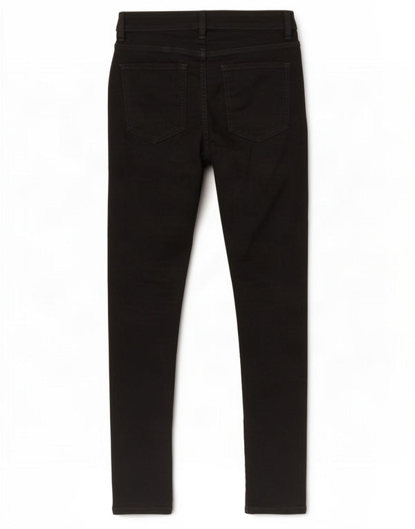 Marks & Spencer Damskie Skinny Jeans UK 10 Small W28 L26 Czarna bawełna