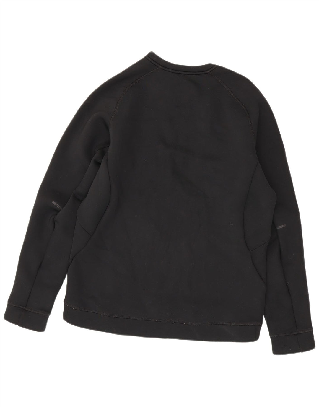 Felpa Nike Therma-Fit da uomo, grande, in poliestere nero