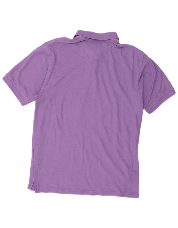 IZOD Poloskjorte til mænd Stor lilla polyester