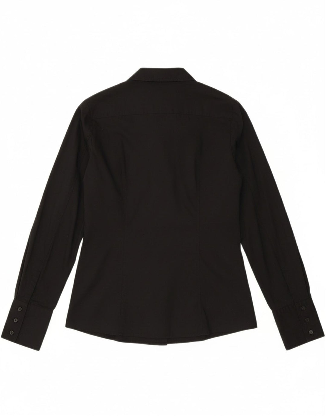 LIU JO Womens Shirt IT 46 Large Black Cotton Vintage Liu Jo and Second-Hand Liu Jo from Messina Hembry 