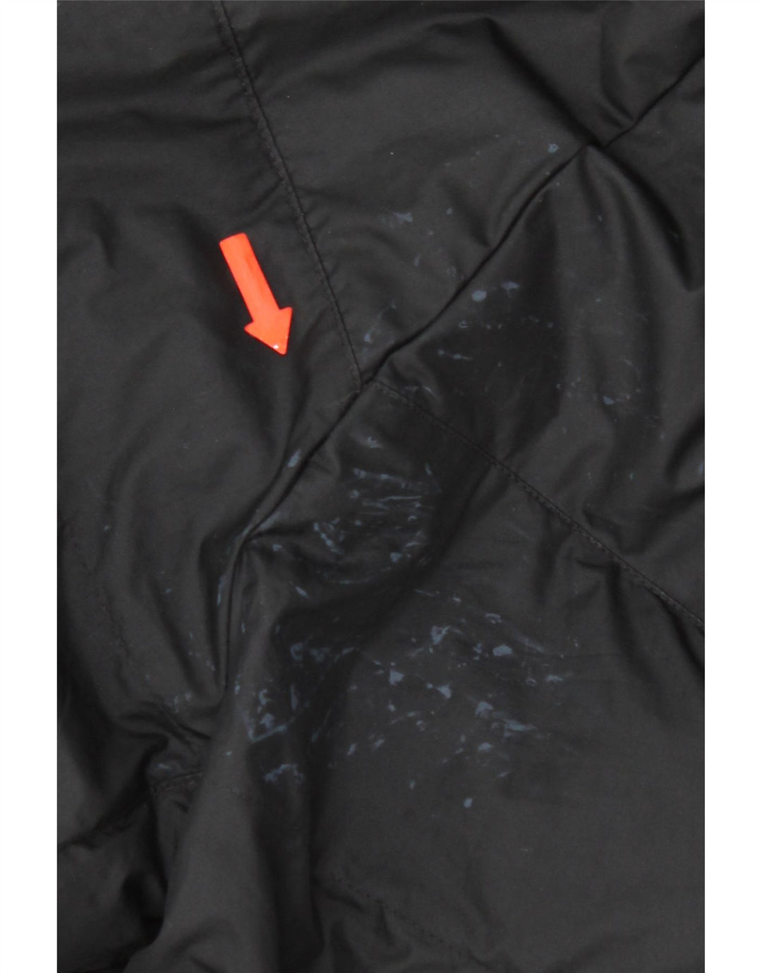 Nike Boys Hooded Padded Jacket 13-14 Years XL Black Polyester