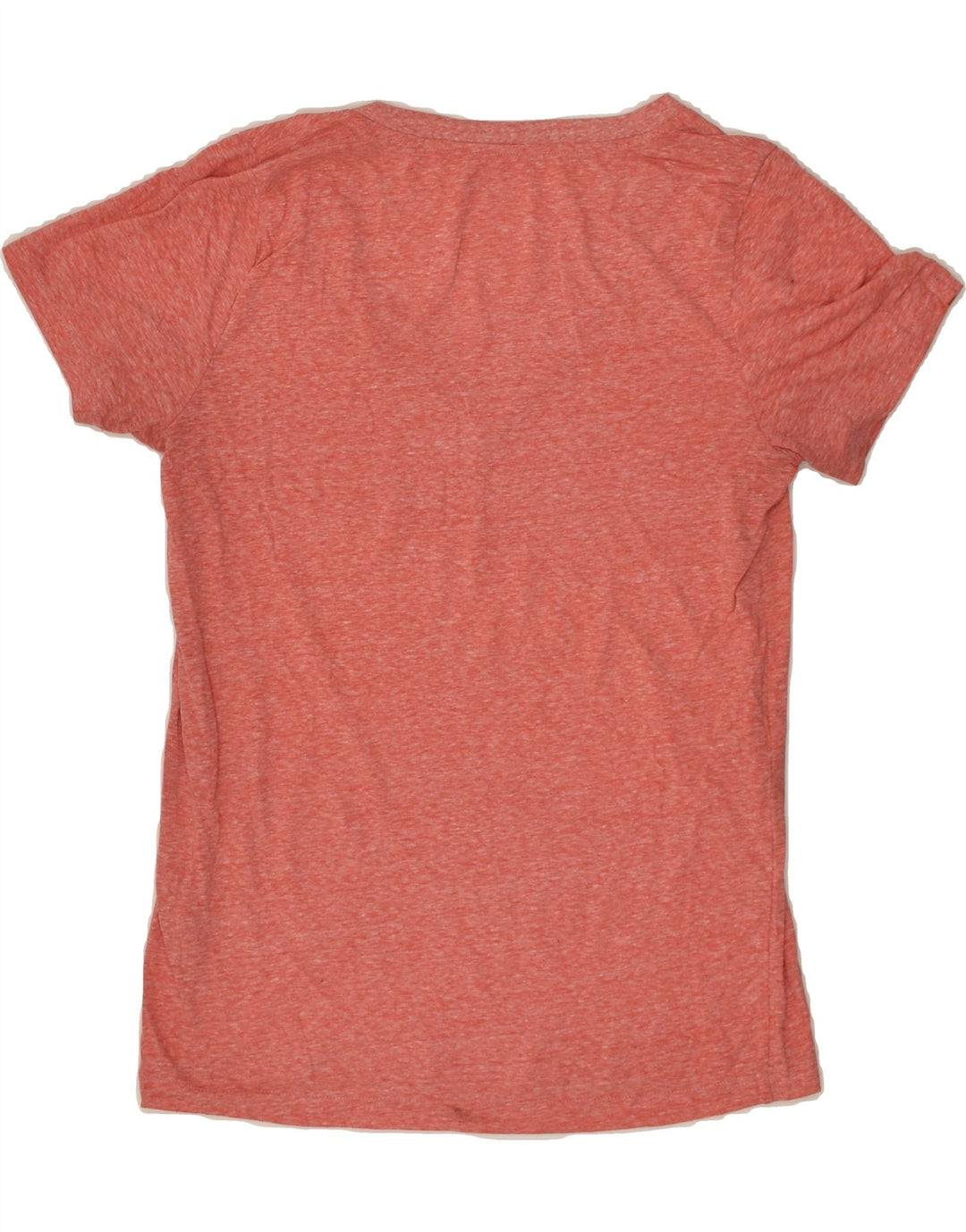J. CREW Womens T-Shirt Top UK 12 Medium Pink Flecked Cotton | Vintage J. Crew | Thrift | Second-Hand J. Crew | Used Clothing | Messina Hembry 