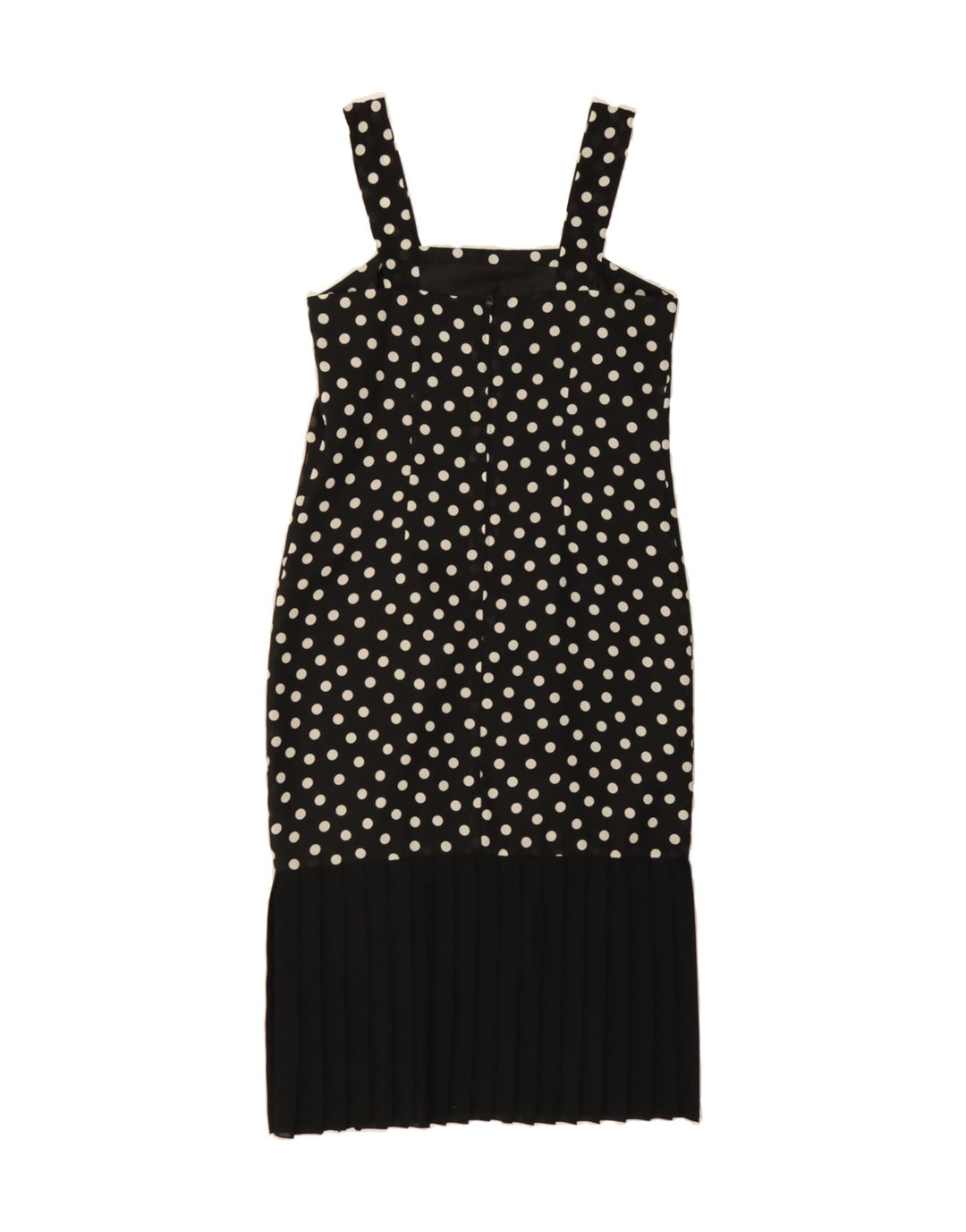 DIOLEN Womens Sleeveless Sheath Dress EU 38 Medium Black Polka Dot Vintage Diolen and Second-Hand Diolen from Messina Hembry 