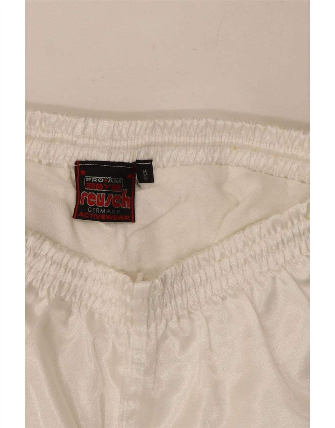 REUSCH Womens Sport Shorts US 6 Medium White Polyester