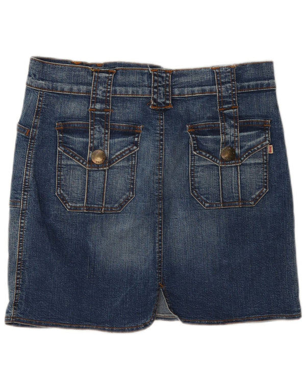 Fusta de blugi pentru femei Carrera W30 Medium Blue