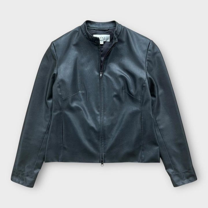 Vintage Y2K women’s leather jacket - UK12